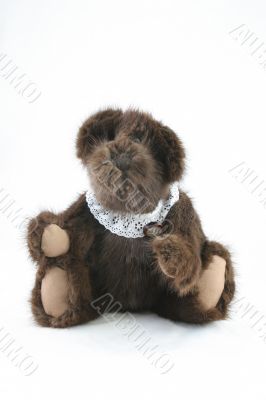 Antique brown teddy bear