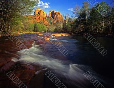 River by Cathedral Rock