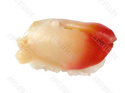 Clam sushi