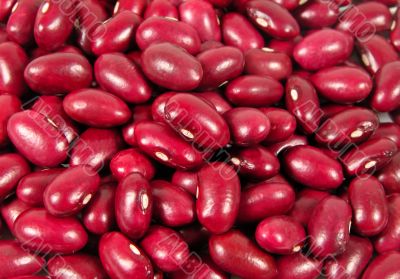 Heaps of red beans