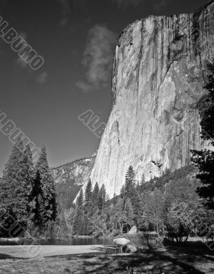 El Capitan. Black &amp; White.