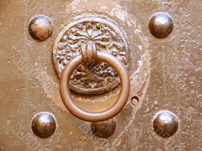 Ancient gate. A fragment