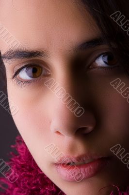 Teen close-up Teen close-up