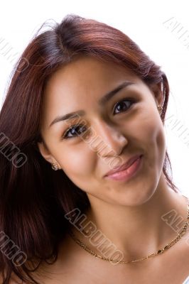 Smiling latin girl
