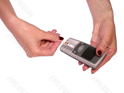 Inserting the strip-clipping path