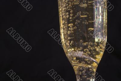 Engagement Ring in Champagne