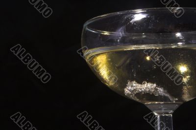 Engagement Ring in Champagne