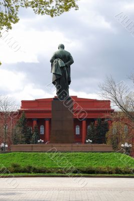Taras Shevchenko monument in Kiev Taras Shevchenko monument in Kiev