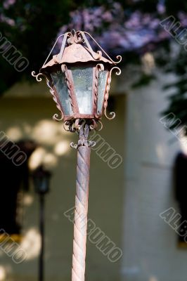 Rustic lamp