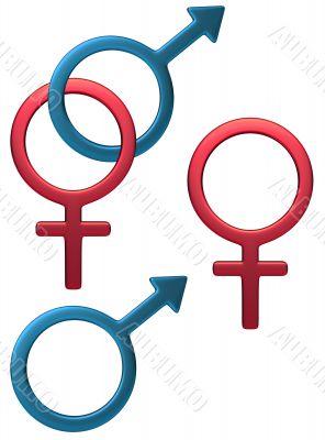 Feminine Male symbol Feminine Male symbol