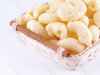 basket of snack for children