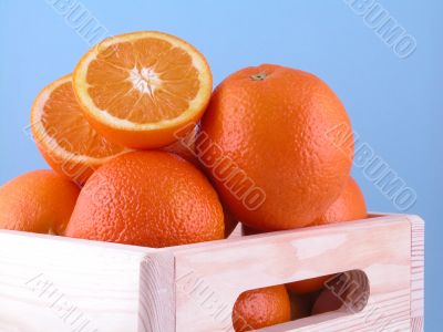 box of oranges box of oranges