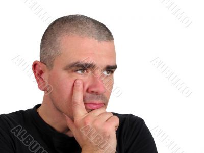 Man thinking