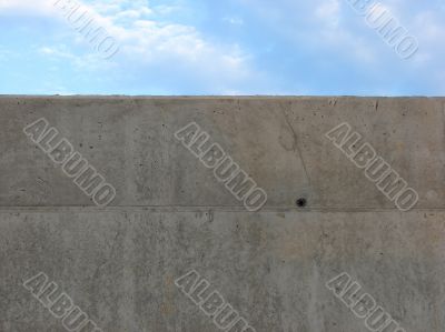 Wall and the sky