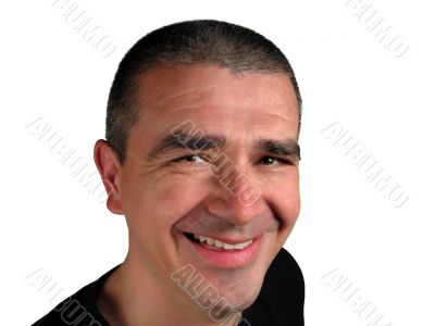 Man smiling