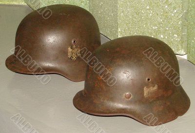 German Fascist helmets of the WW2