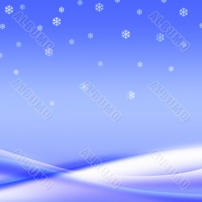 Winter background Winter background