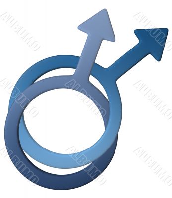 Male gay symbol