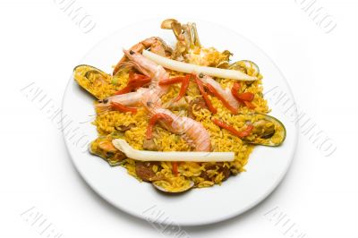 Spanish paella