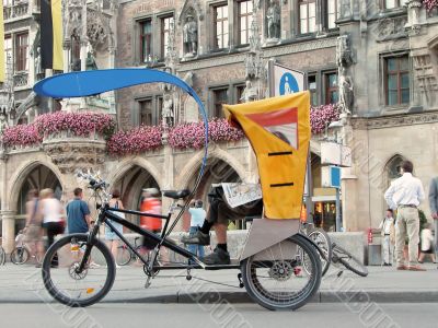 Bicycle rickshaw