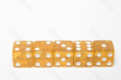 yellow dice