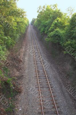 Straight Train Track