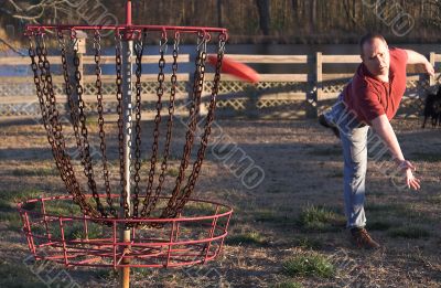 disc golfer