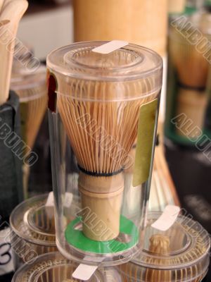 Tea bamboo whisk