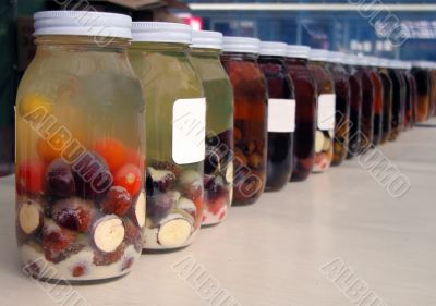 Perspective in a larder...