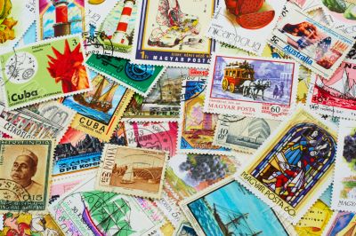 Random Collection of Postal Stamps