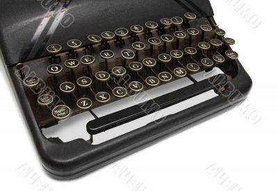 Old typewriter