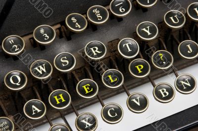 Old typewriter help