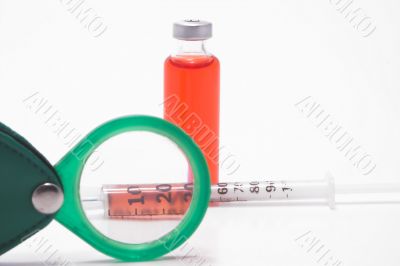 Medicine Vial and Syringe