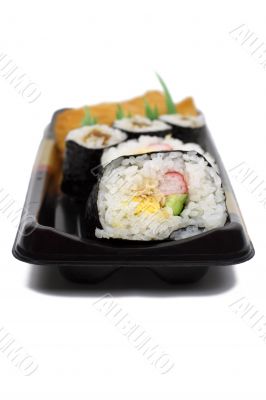 Japanese rolls sushi casserole