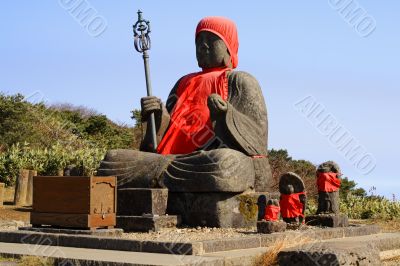 Big Buddha statue-Zao Mountain
