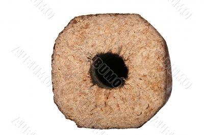 briquettes and granulated firewood