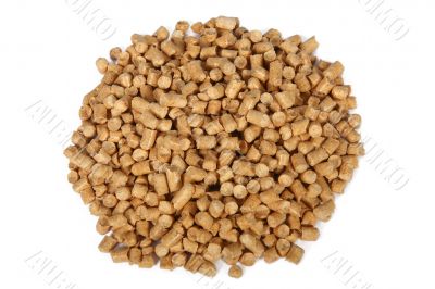 briquettes and granulated firewood