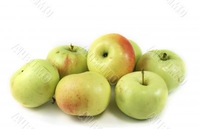 seven apples