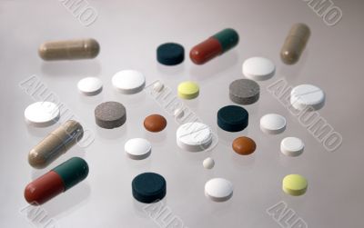 tablets and vitamins