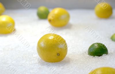lemons and ice