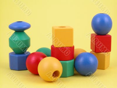 wooden blocks