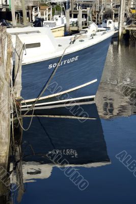 Fishing Boat Reflection