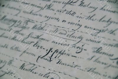 Antique Manuscript