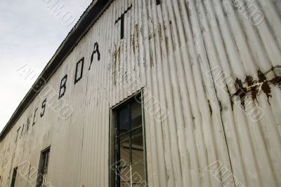 Corrugated Iron Boathouse