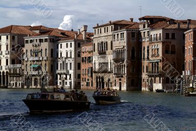 Water Taxis on the Grand Canal