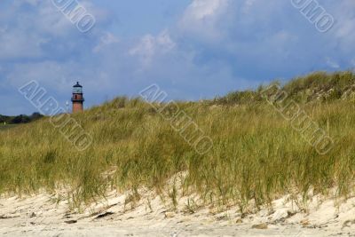 Glimpse of the lighthouse