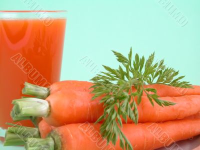 natural carrot juice