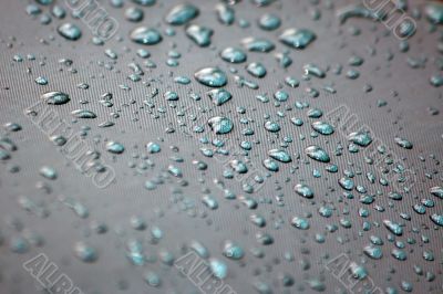 Drops of water / background