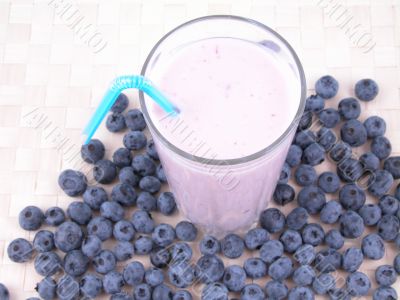 blueberry smoothie