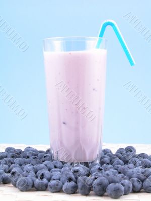 blueberry smoothie